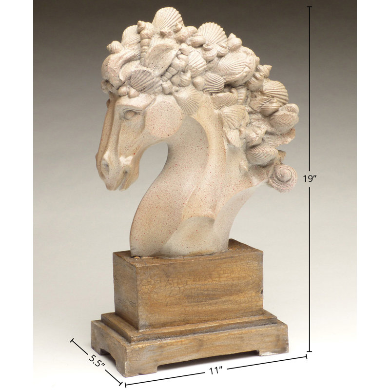 Horse Head Bust