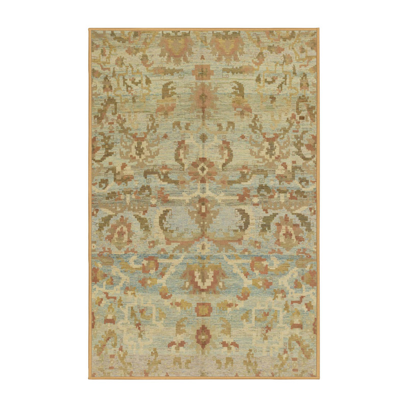 Abstract Indoor Rug, Rectangle 7' x 9'
