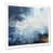 White Single Picture Framed