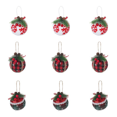 8cm Fabric Furniture Bauble