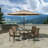 5 Piece Outdoor Patio Dining Set