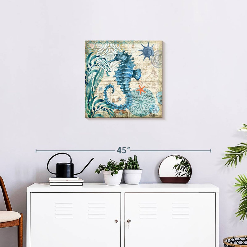 Brampt Monterey Bay Seahorse, 20" H x 20" W