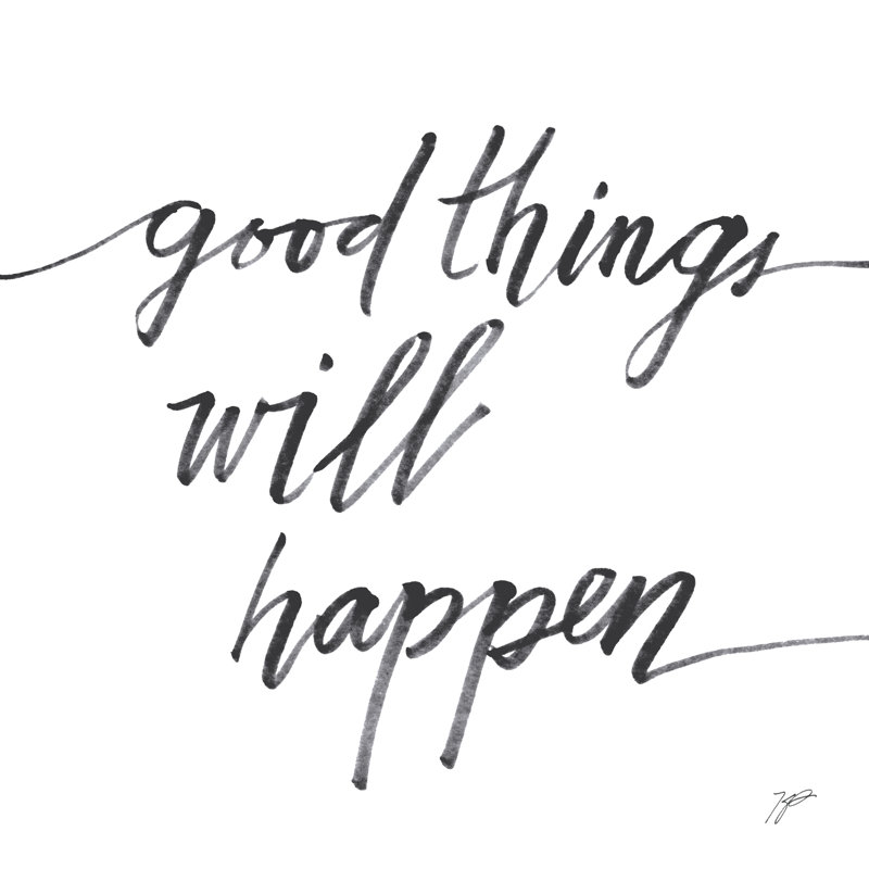 Good Things by Karyn Panganiban - Wrapped Canvas Print, 30cm H x 30cm W