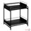 Basicwise Under Sink Organizer Sliding Wire Baskets Adjustable 2-tier Metal Storage Rack For Bathroom Kitchen Or Utility Cabinets Pull-out Shelf For Cleaning Supplies & Pantry Essentials, Set Of 2