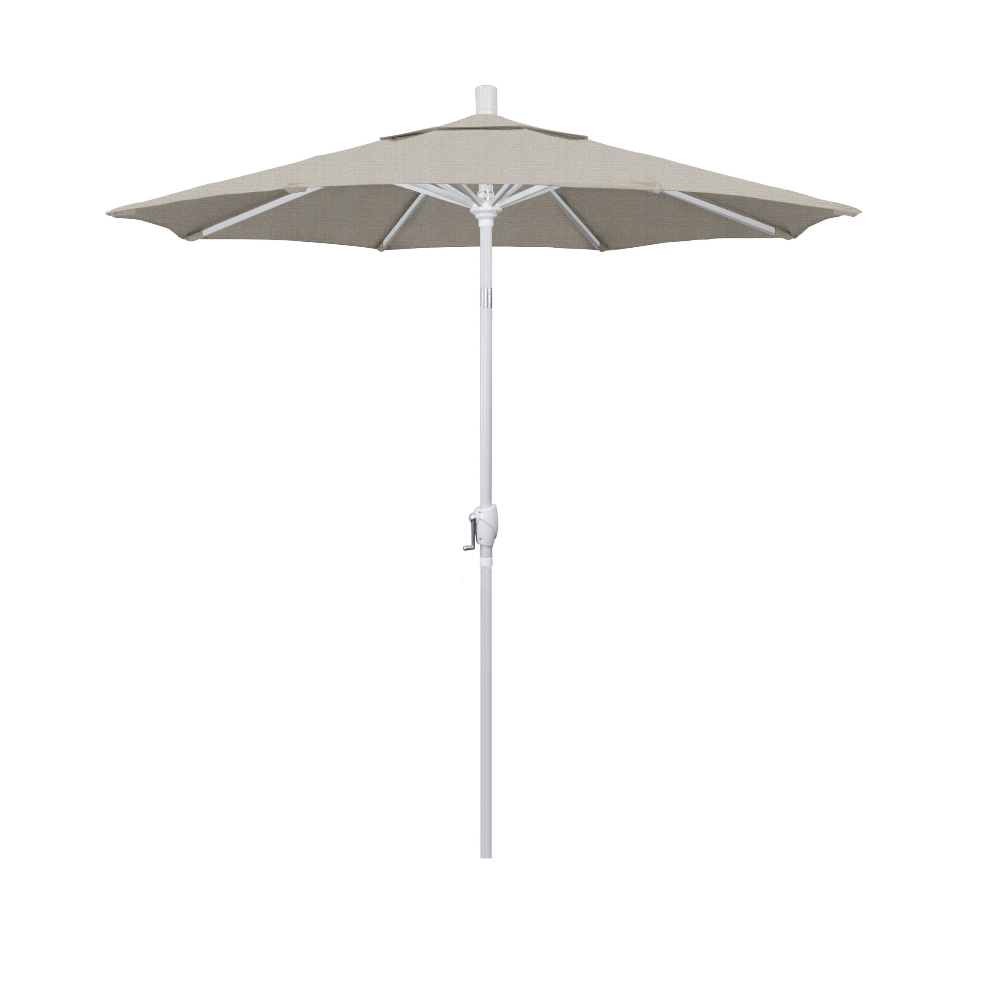 Wallach 90'' Outdoor Umbrella, Woven Granite Performance