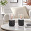 Ensemble de 2 foyers de table portatifs Ambrose