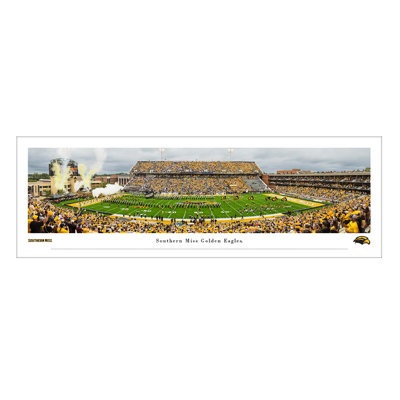 Southern Miss Golden Eagles Football - Unframed Poster