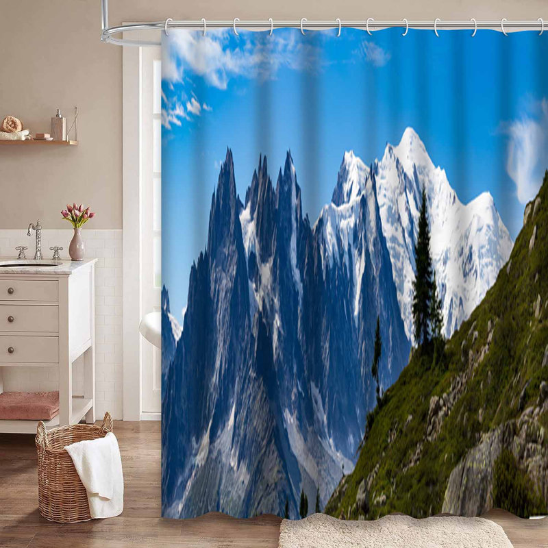 Rideau de douche Mountain Mountain, 72" L x 78" W