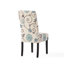 Olin Contemporary Upholstered Fabric Dining Chairs with T-Stitch Detailing and Wooden Legs-20118997