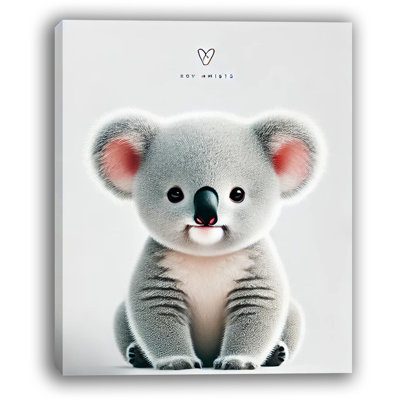 Adorable bébé koala - Art mural sur toile tendue