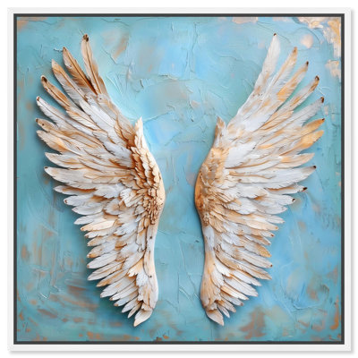 Weathered Wings III Canvas Wings Wall Art by Art Remedy