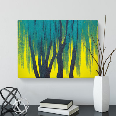 Awesome Weeping Willow Trees - Wrapped Canvas