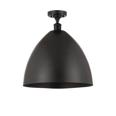 Plafonnier semi-encastré 1 lumière