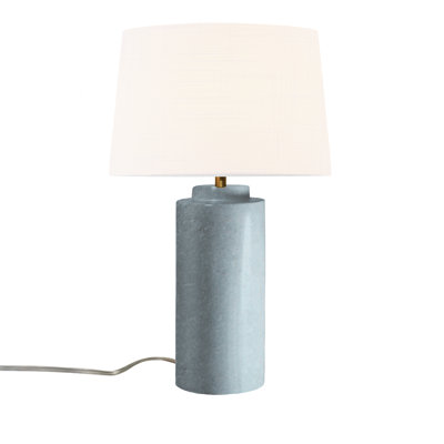 Luminance - Tower Ceramic Portable Lamp - Concrete - White