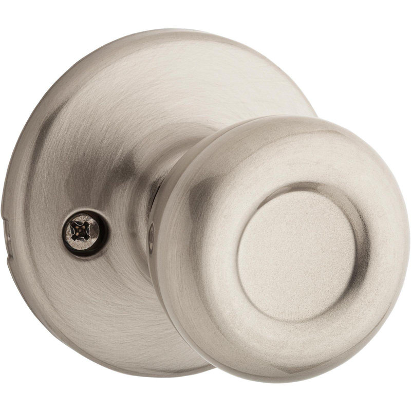 Tylo Single Dummy Door Knob, Antique Brass