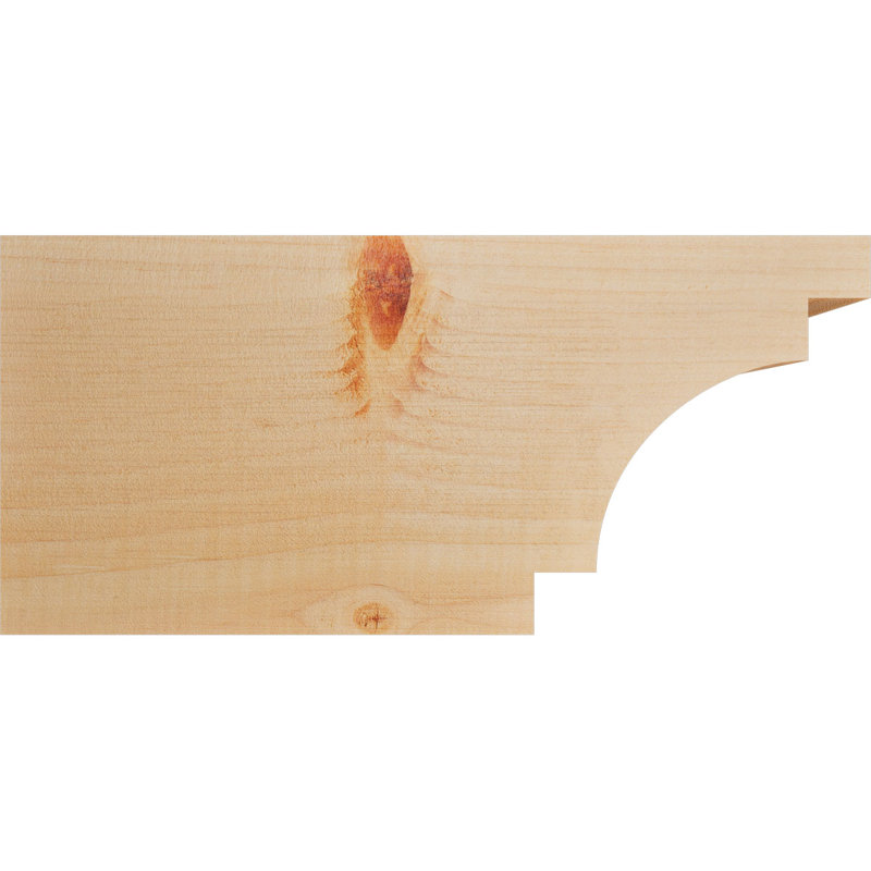 Traverseur méditerranéen, Sapin de Douglas, H 6 po x l 12 po x P 3,5 po