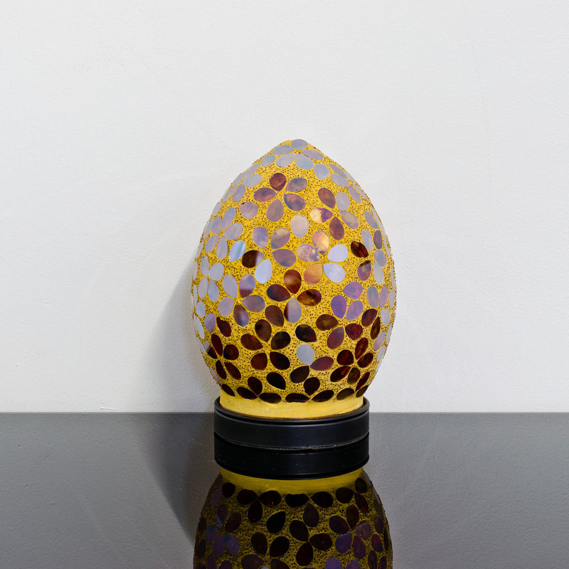 Culler 20cm Novelty Table Lamp, Golden Brown