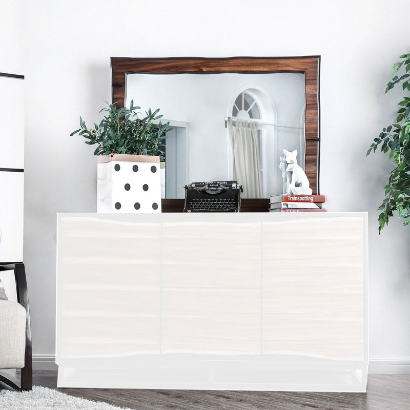 Miroir rectangulaire pour commode Jahmaad