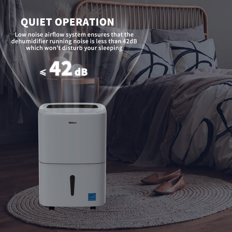 Shinco 120 Pints Energy Star Dehumidifier for Rooms up to 6000 sq. ft.