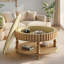 Table basse 31,5 "avec rangement rustique-1629024456