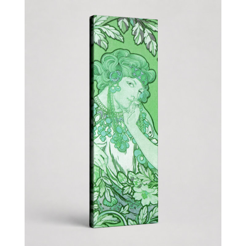 Lierre (1901) - art mural sur toile, 10" W x 30" H