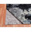 7'10"x9'10" Black Modern Abstract Design Pure Wool Hand Knotted Rug 4D0D3C967677424AA309BF4E07F08E6A