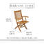 Ascot Outdoor Teak Dining Armchair