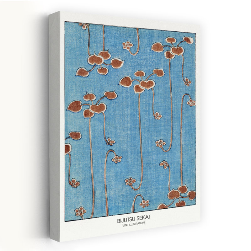 Art contemporain rétro, plante rétro, H 36 po x l 24 po