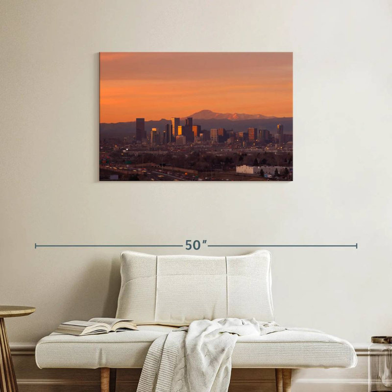 Coucher de soleil Sireci Denver, H 24 po x l 36 po