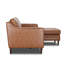 Canapé et chaise modulaire en cuir 2 pièces Ashtabula