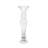 D7x27.5" Fundora Handmade Glass Table Vase