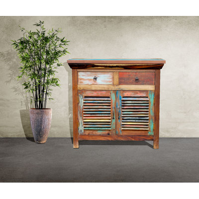 Caress Solid Wood Accent Cabinet