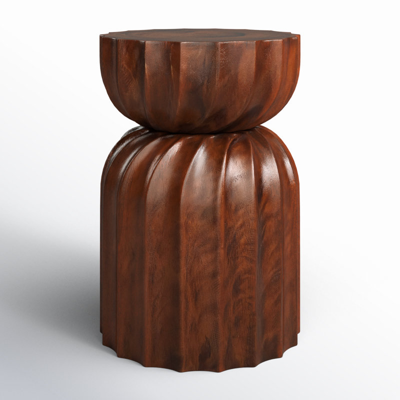 Chalyce Solid Wood End Table