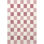 Tapis à carreaux Aubrey pour le salon, la chambre et la cuisine, rose / crème