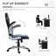 Inbox Zero Adjustable Faux Leather Swiveling PC & Racing Game Chair-1908014486