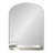 Cemile Metal Mirror with Shelves-1473806175