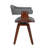Boase Fabric Swivel Mid-Century Dining Chair-1987778338