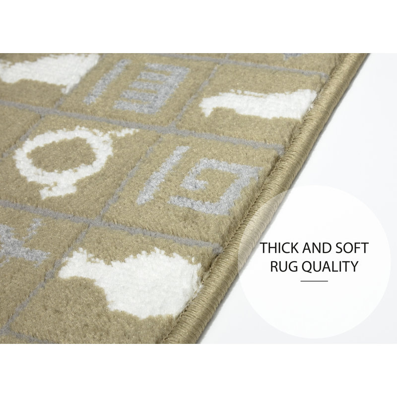 Knap Trellis Vibrant and Soft Stair Tread, Beige