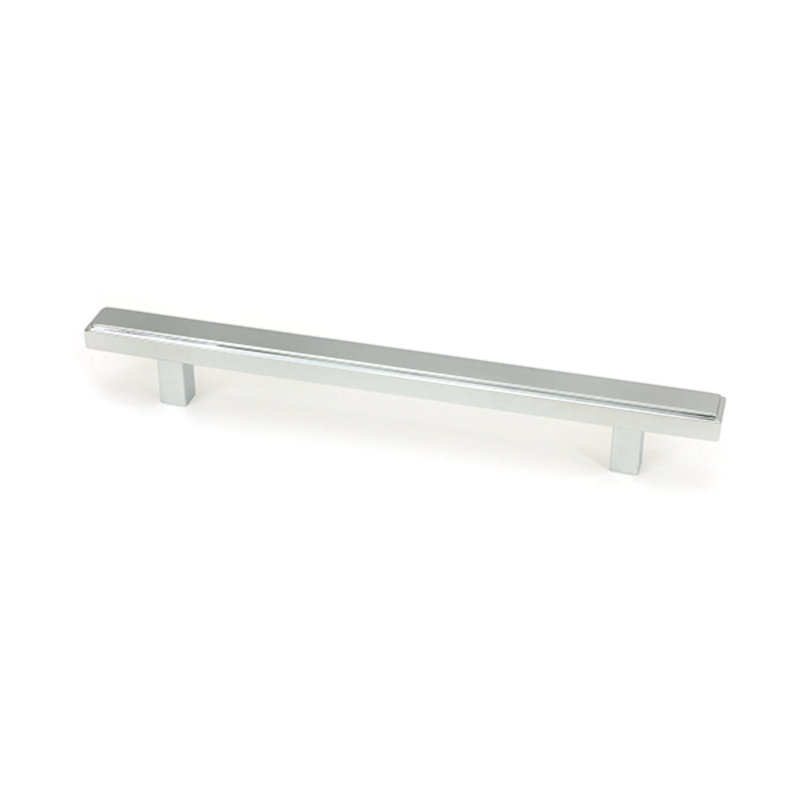 Polished Chrome Scully Pull Handle - Small, 16 cm, Polished Chrome