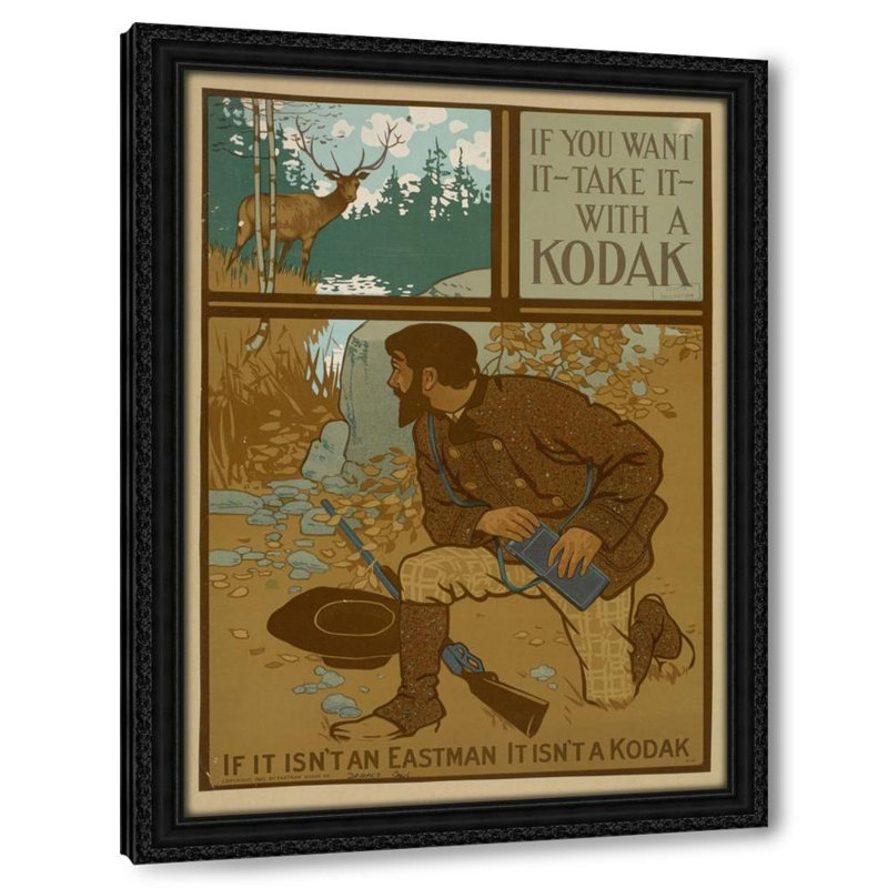 Si vous le voulez - prenez-le - avec un Kodak (1900), H 37 po x l 28 po