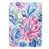Art floral rose et bleu élégant