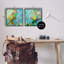 «Abstract Beach Balls Single Photo Frame» par Liz Jardine, 2 pièces sur toile-1191583012