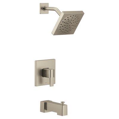 90 Degree M-CORE 3-Series 1-Handle Eco-Performance Tub And Shower Trim Kit, Valve Required -  Moen, UTS3713EPBN