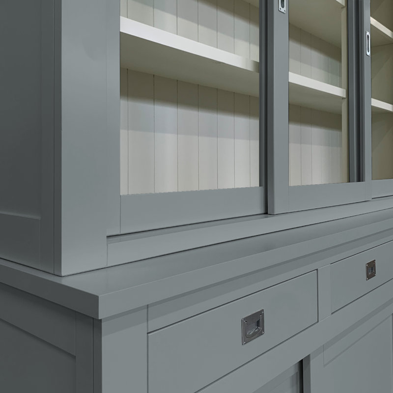 Lemire Display Cabinet, Traffic Grey