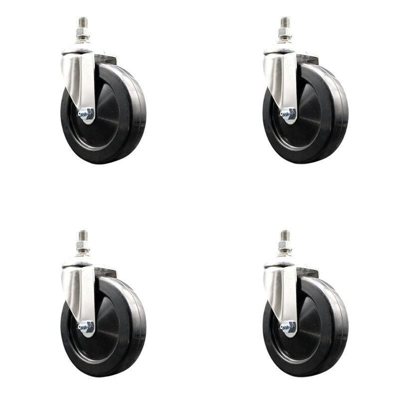 Hard Rubber Casters