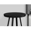 Table d'appoint, table d'appoint ronde, table de bout pour le salon, chambre à coucher