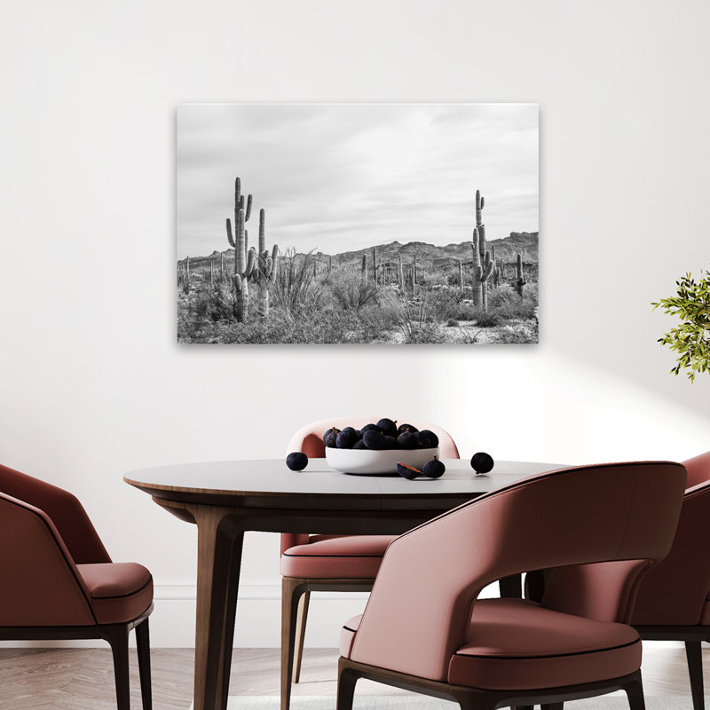 Jardin Sonoran Wonderland BW, H 36 po x l 24 po