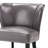 Alfredia Faux Leather Armless Accent Chair-462983337