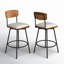 Tabouret de comptoir pivotant 27 po Avriel-1306951147-1306951146-1278769560