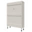 Armoire à chaussures spacieuse en MDF de style moderne pour vestibule